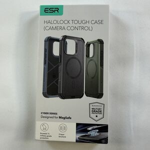 ESR iPhone 16 Pro, W/Camera Control , Halolock Tough Case Cyber Desert Titanium